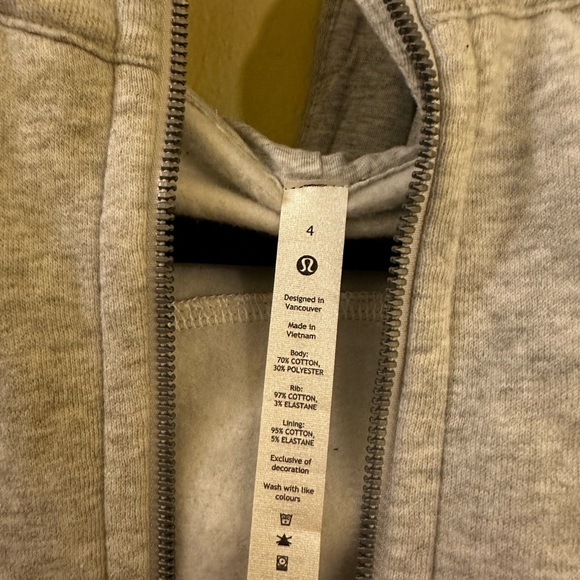 Lululemon scuba full-zip cropped hoodie - Picture 4 of 6